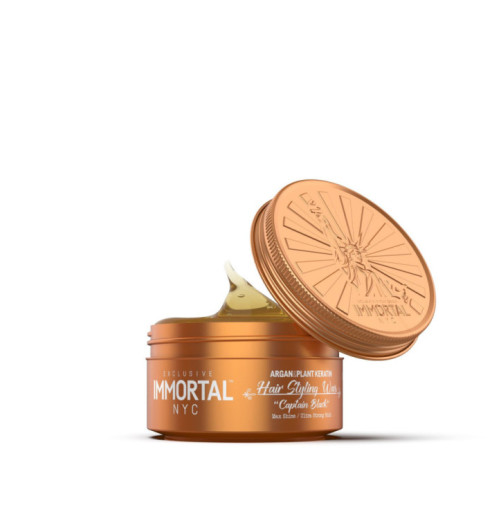 IMMORTAL NYC – Hair Styling Wax Captain Black 150 ml