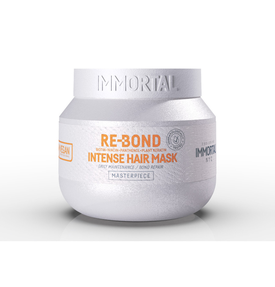 RE-BOND Intenzívna Maska na Vlasy – 500 ml / 250 ml IMMORTAL NYC RE-BOND Intenzívna Maska na Vlasy – 500 ml / 250 ml IMMORTAL NYC