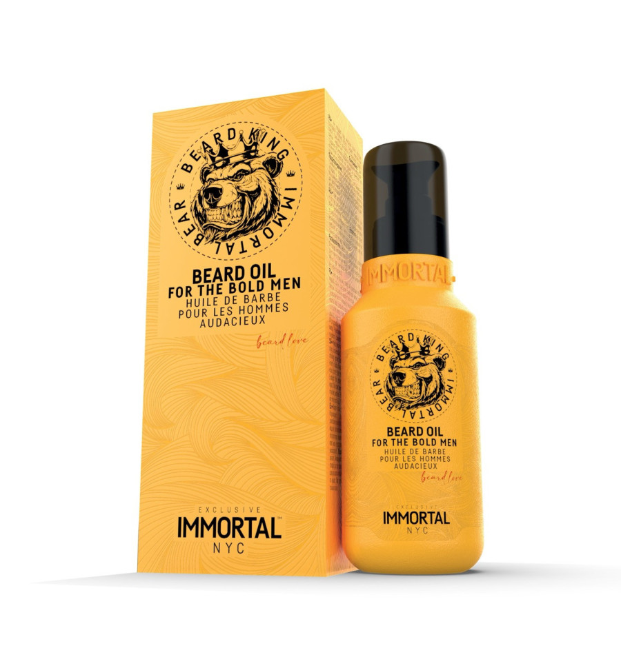 Beard King Olej na bradu – 100 ml IMMORTAL NYC