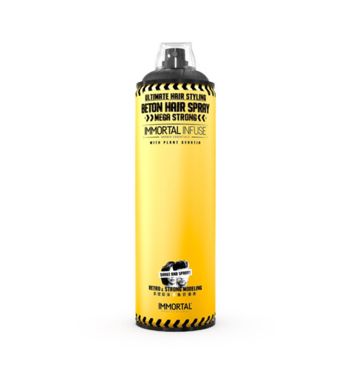 Beton Lak na Vlasy Mega Strong– 500 ml IMMORTAL INFUSE