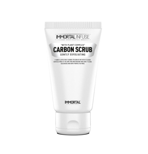 Pleťový Peeling s Aktívnym Uhlím – 150 ml Immortal Infuse