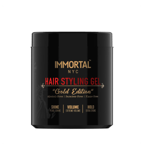 IMMORTAL NYC Hair Styling Gél na vlasy Gold Edition 500 ml