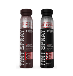 Tónovací Sprej na Dočasné Zafarbenie Vlasov – Tmavohnedý & Čierny (250 ml)